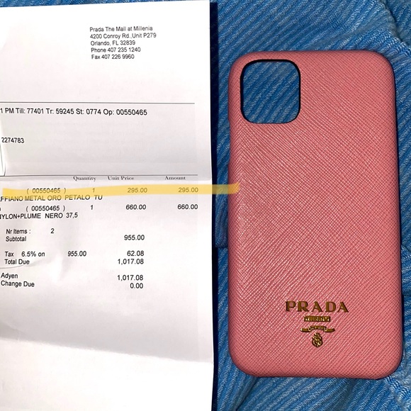 Saffiano Leather iPhone 11 Pro Max Cover - Picture 2 of 5